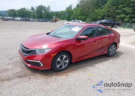 2021 Honda Civic Lx from USA, damaged, VIN 2HGFC2F66MH556969